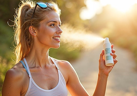 Este es el spray que necesitas para llevar contigo siempre frescor y protección UV
