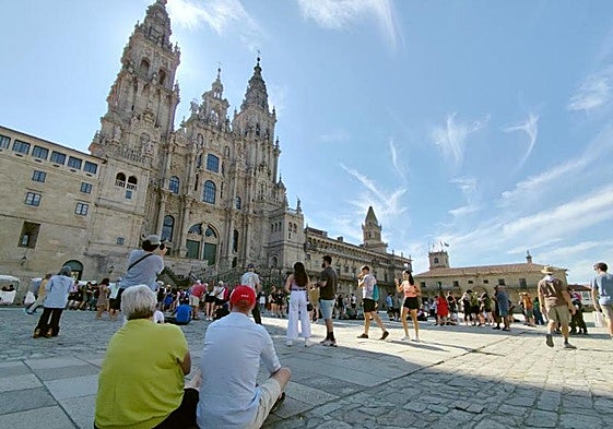 La Plaza del Obradoiro, Santiago de Compostela