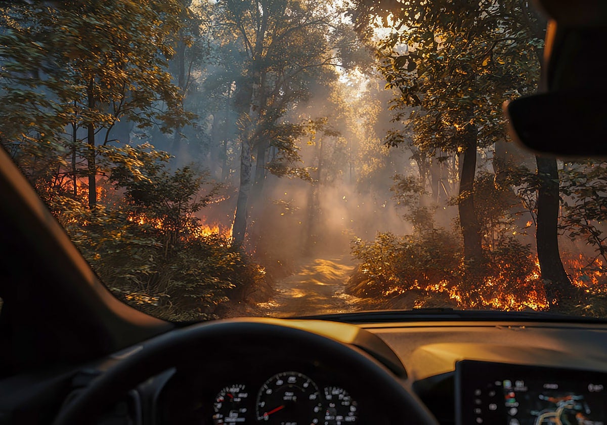 Incendios en España