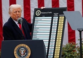 Un tribunal de apelaciones de EE UU tumba los aranceles de Trump