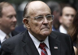 El exalcalde de Nueva York Rudolph Giuliani.