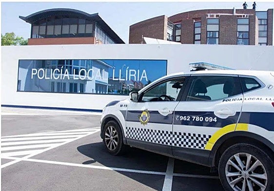 La central de la Policía Local de Llíria.