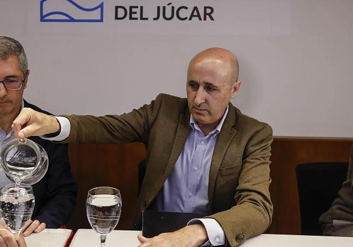 El presidente de la Confederación Hidrográfica del Júcar (CHJ), Miguel Polo