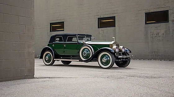 Sale a subasta el Rolls-Royce de Marlene Dietrich, un icono de Hollywood de los años 30