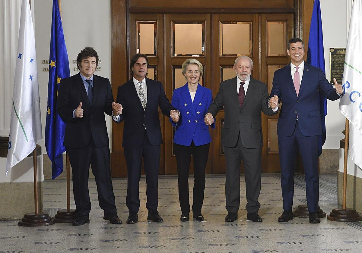 Imagen de la cumbre de Mercosur celebrada el pasado diciembre en Montevideo