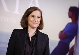 Carla Simón, este martes, durante la promoción de 'Romería'.