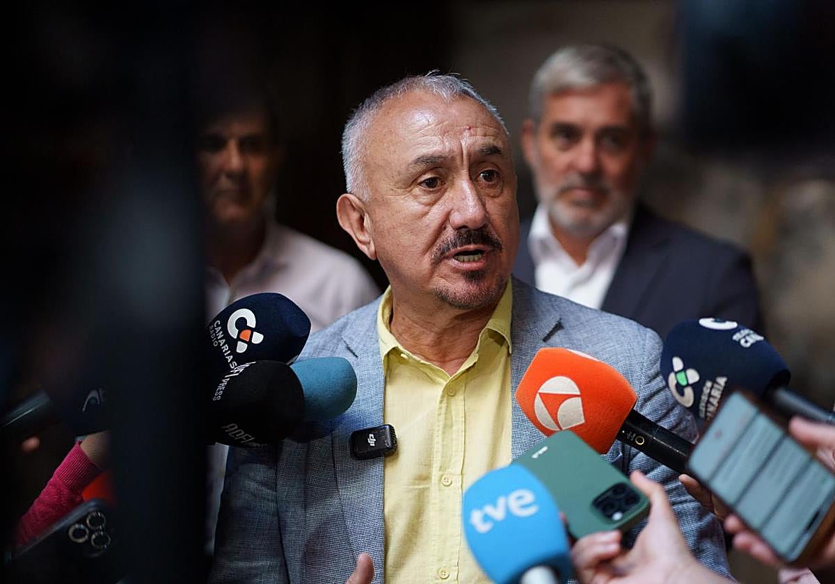 El secretario general de este sindicato, Pepe Álvarez.