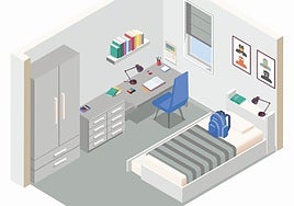 Cómo crear una zona de estudio en una habitación infantil (con todas las medidas incluidas)