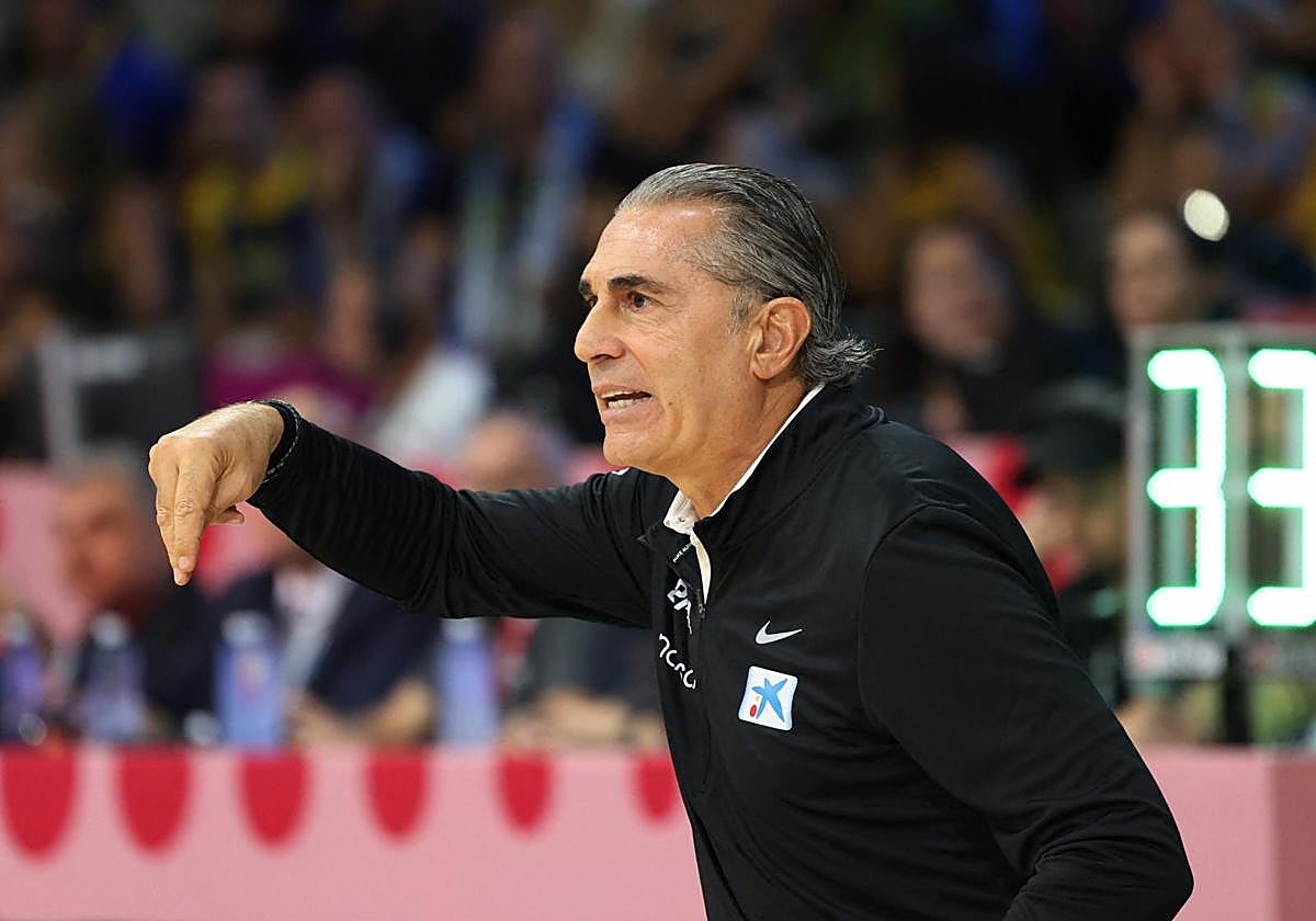 Sergio Scariolo, seleccionador de España.