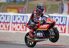 Ángel Piqueras, en la recta final.