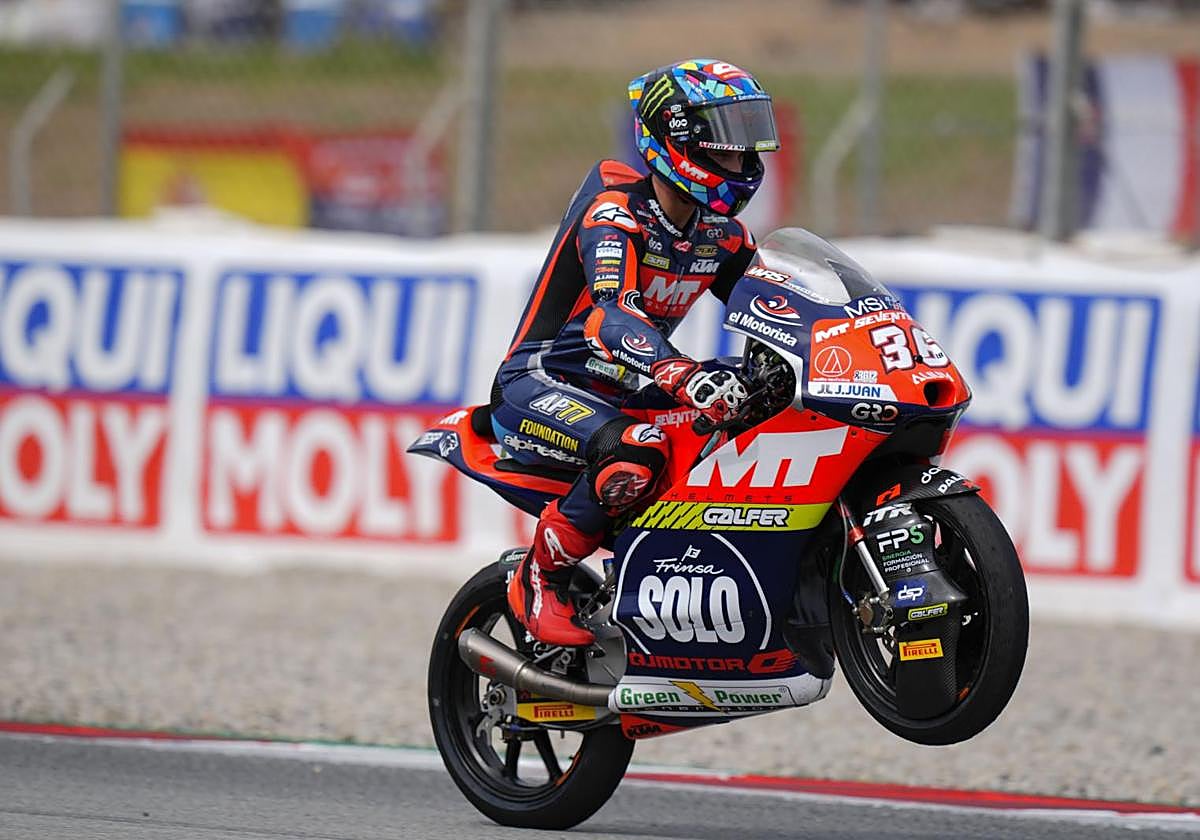 Ángel Piqueras, en la recta final.