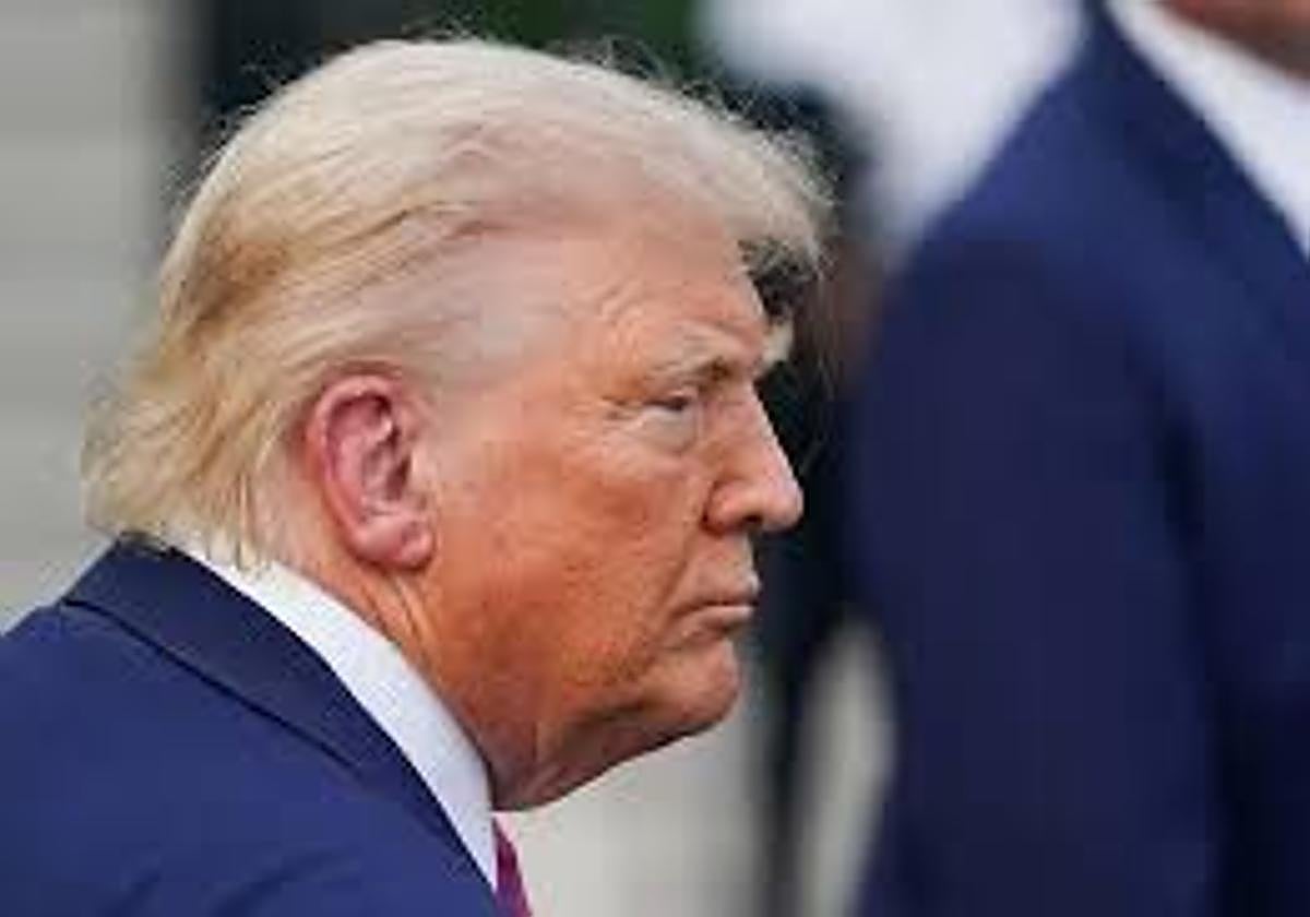 El presidente de EE UU, Donald Trump.