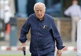 Amancio Ortega, en A Coruña, en 2022