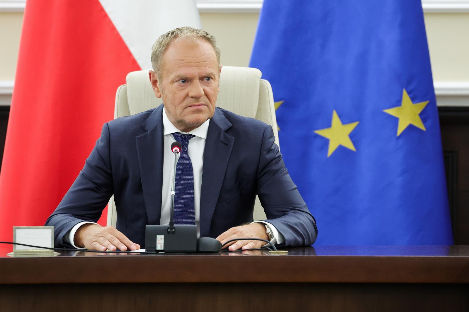 Donald Tusk, primer ministro de Polonia: «No estamos en guerra»