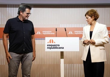 Esquerra cambia su imagen y abandona el amarillo del 'procés' para adaptarse al cambio de ciclo político en Cataluña