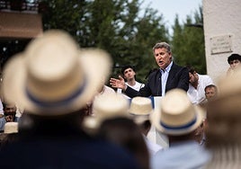 El presidente del Partido Popular Alberto Núñez Feijóo.