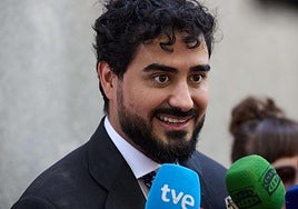 El líder de Se Acabó La Fiesta (SALF) y eurodiputado, Luis 'Alvise' Pérez.