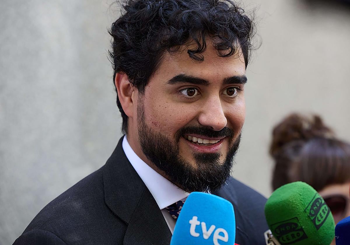 El líder de Se Acabó La Fiesta (SALF) y eurodiputado, Luis 'Alvise' Pérez.