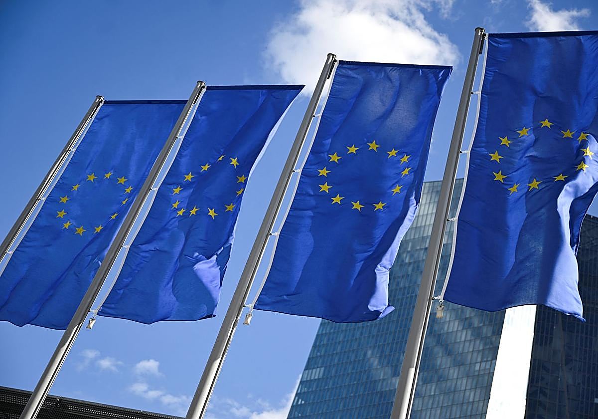 Sede del Banco Central Europeo en Francfourt, Alemania