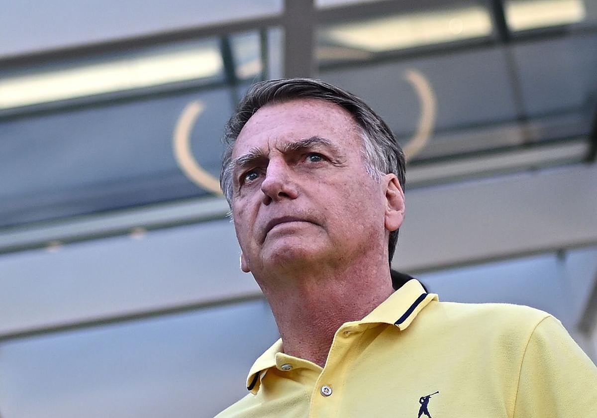 Jair Bolsonaro se encuentra bajo arresto domiciliario desde el pasado agosto.