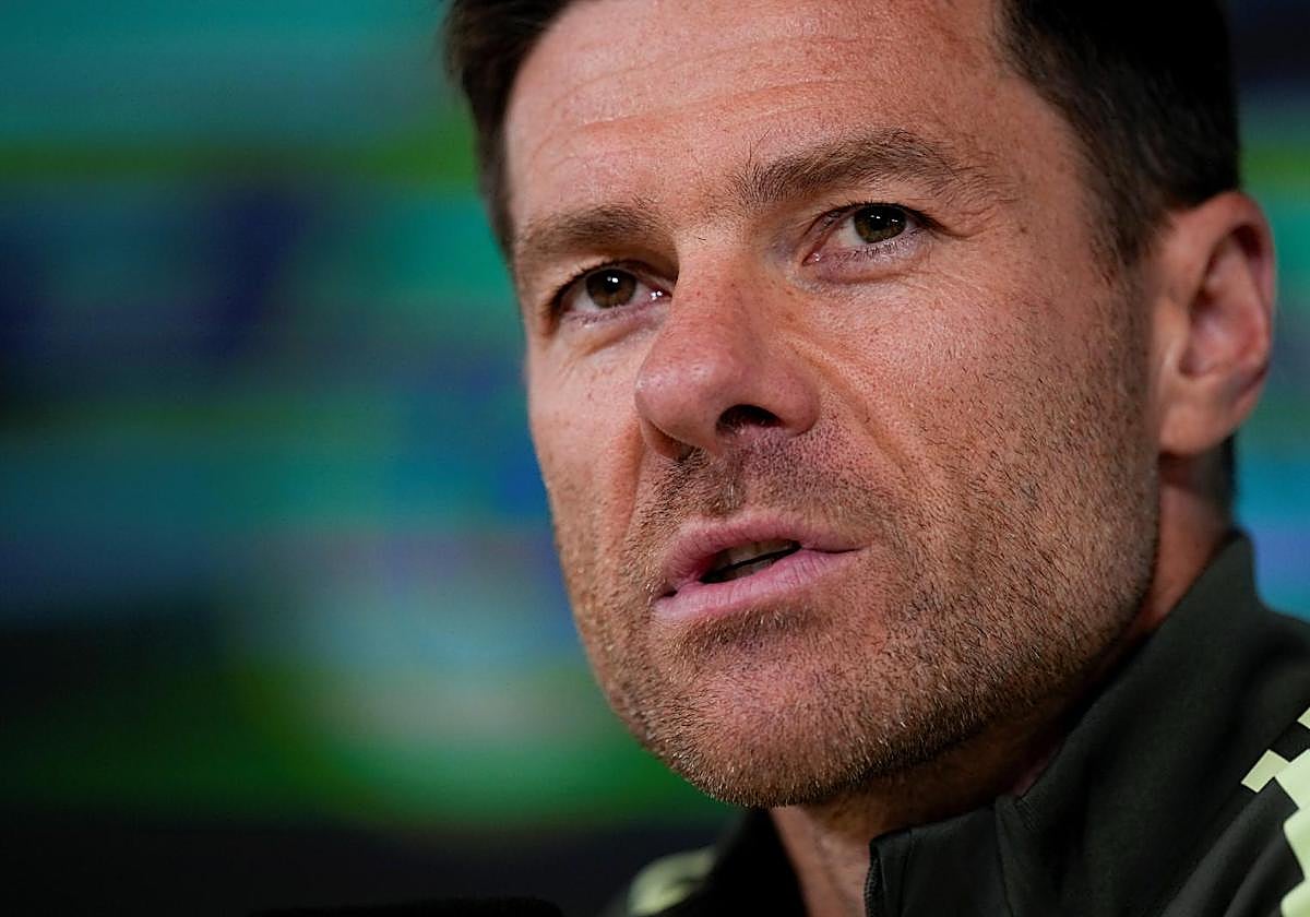 Xabi Alonso, entrenador del Real Madrid.
