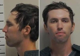 Imagen de la ficha policial de Tyler Robinson tras su detención