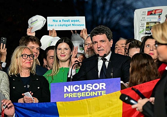 Nicusor Dan, presidente de Rumanía.