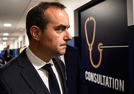 Sébastien Lecornu, primer ministro francés.