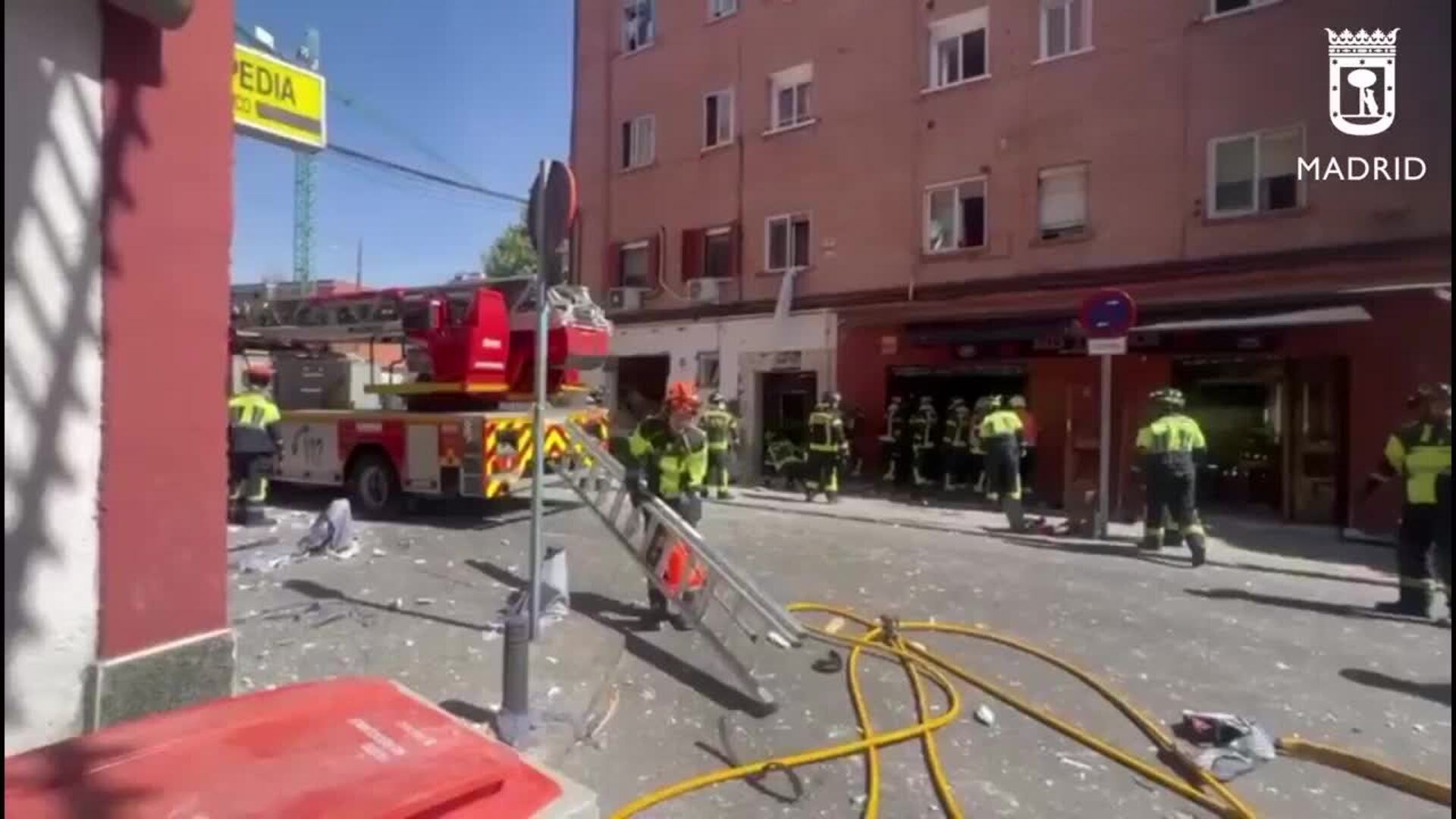 Una explosión en un bar de Madrid deja 25 heridos, tres de ellos graves ...