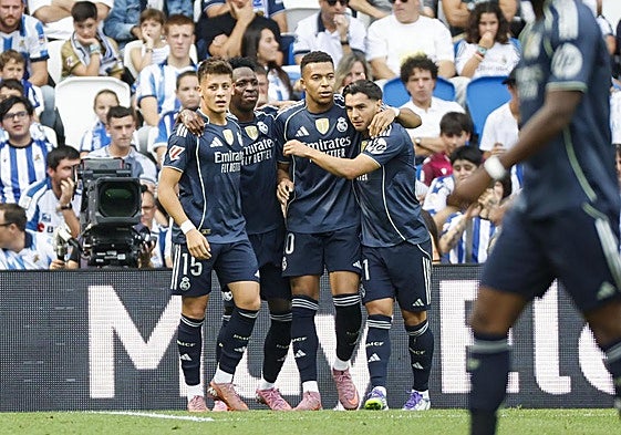 Así hemos narrado la victoria del Real Madrid en Anoeta