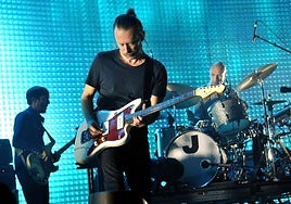 Radiohead en Londres en 2012