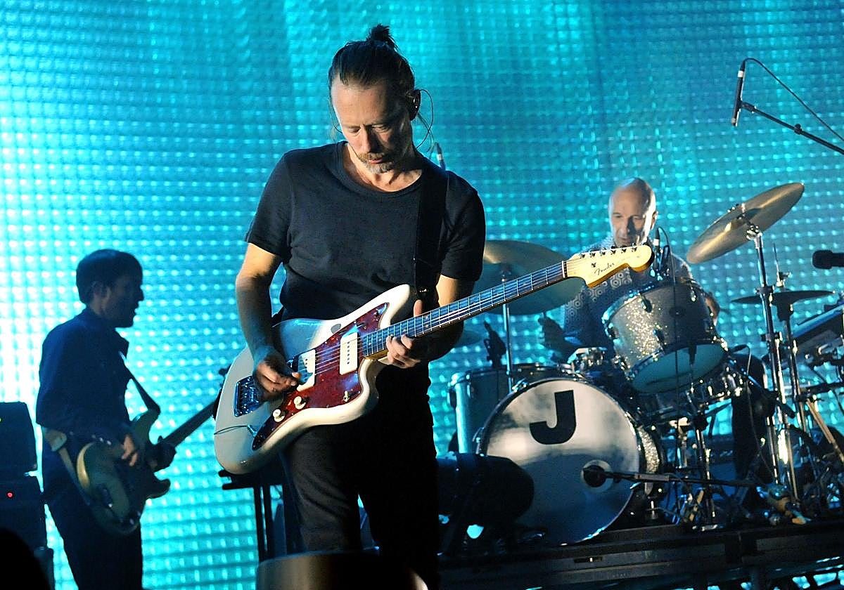 Radiohead en Londres en 2012