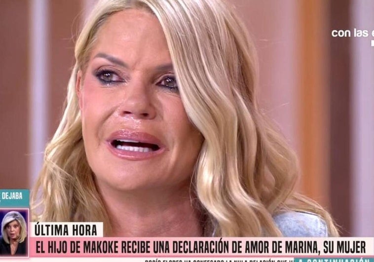 Makoke se rompe con la emotiva carta de su nuera a su hijo