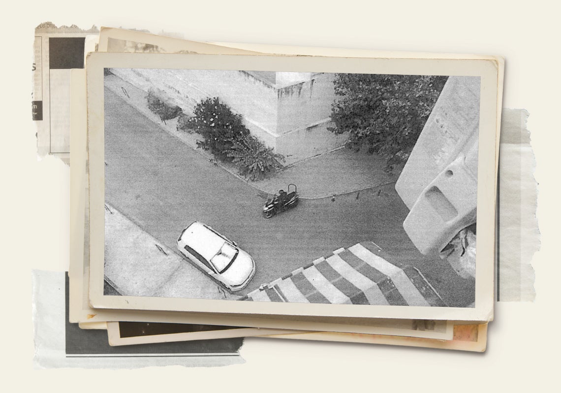 El presunto autor de los hechos huyó en moto tras cometer el crimen.