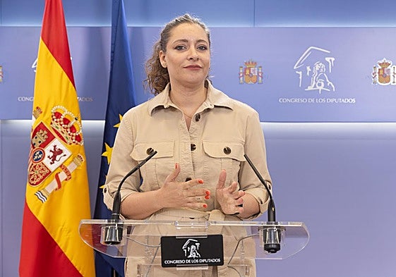 La portavoz del PP en el Congreso, Ester Muñoz.