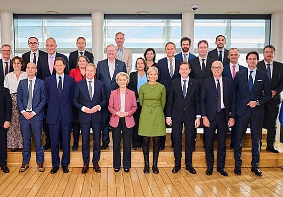Ursula von der Leyen presidió el encuentro celebrado en Bruselas