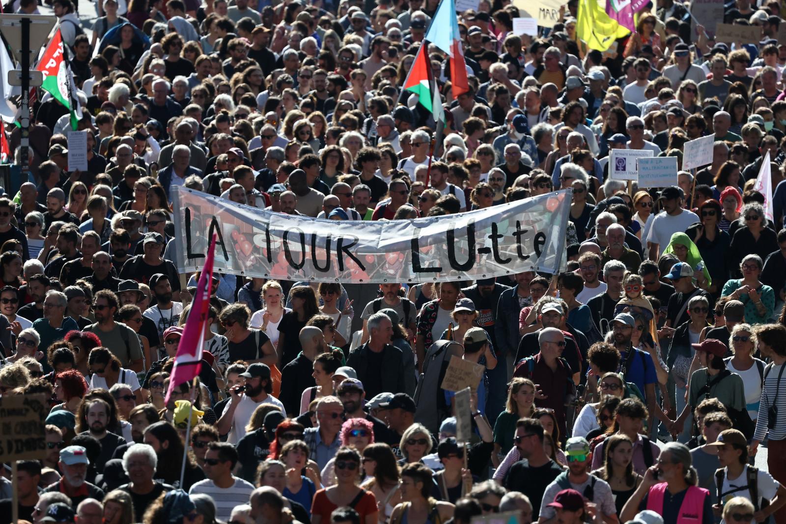 Así se vive en Francia la nueva jornada de huelga general