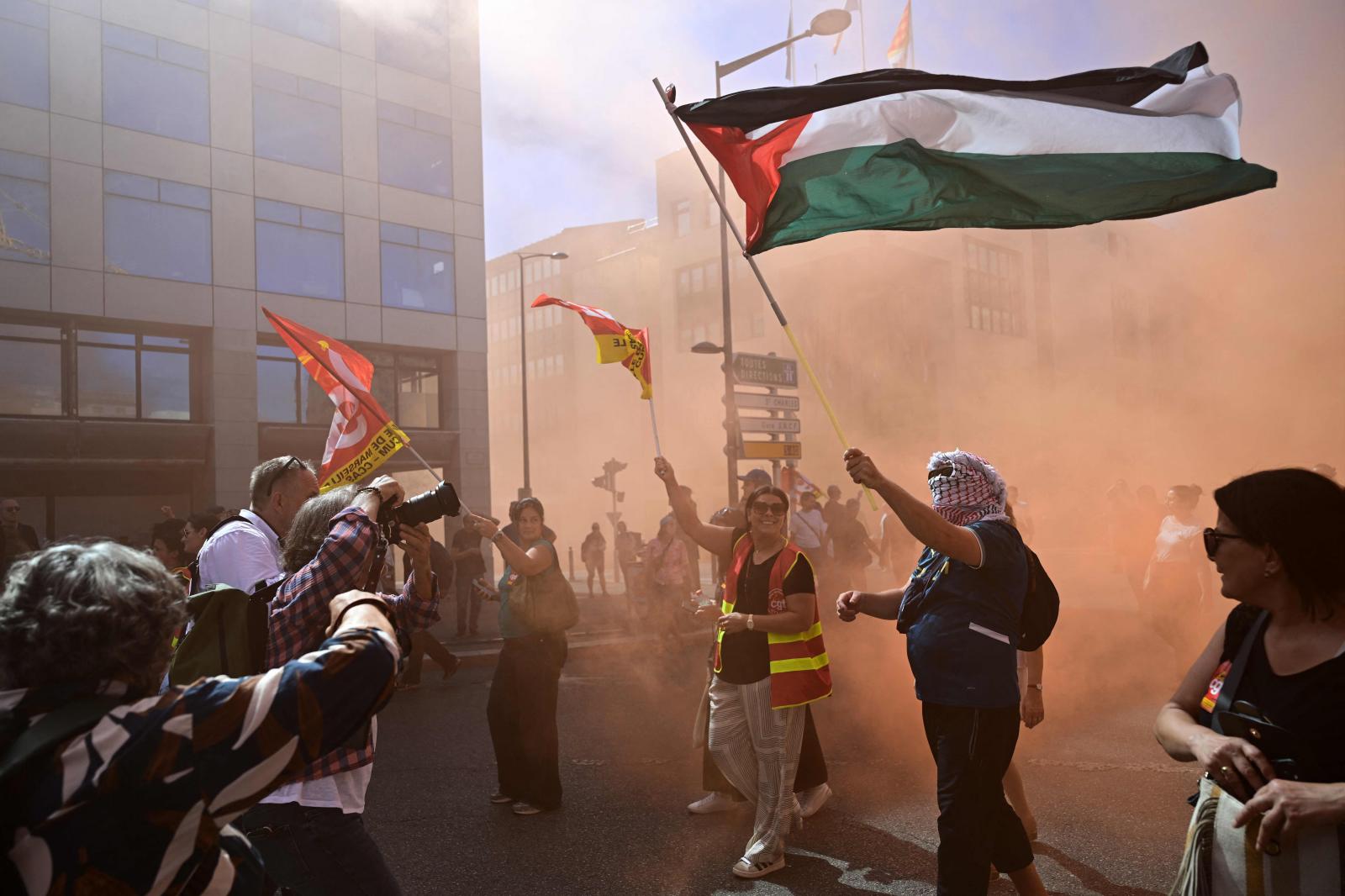 Así se vive en Francia la nueva jornada de huelga general