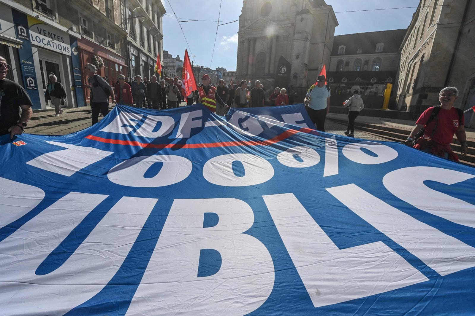 Así se vive en Francia la nueva jornada de huelga general