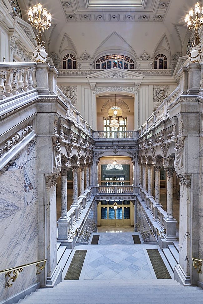 Escalera Imperial del Banco de España.