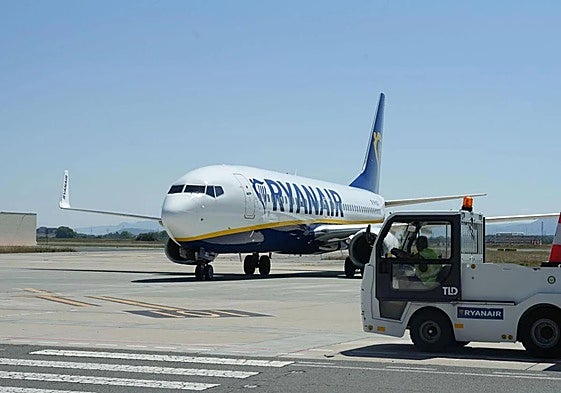 Avión de Ryanair.