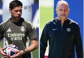 Xabi Alonso y Hansi Flick.