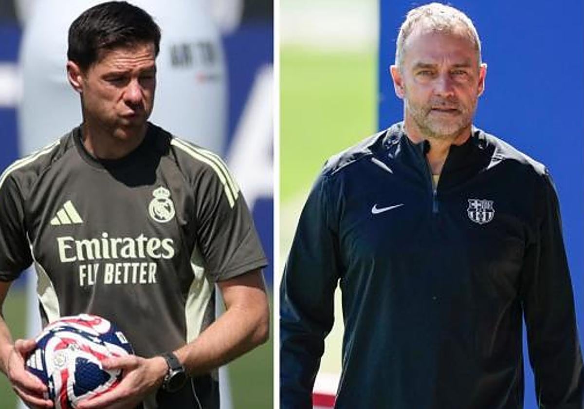 Xabi Alonso y Hansi Flick.