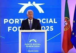 El presidente del Consejo Europeo, António Costa.