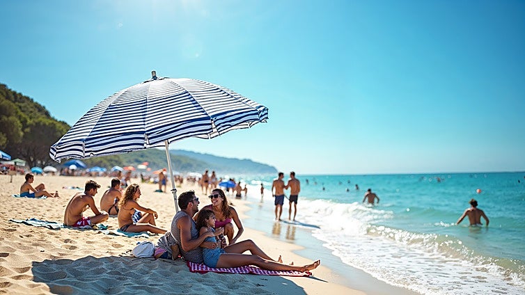 No te confíes: ahora también necesitas esta sombrilla anti viento para tus días de playa
