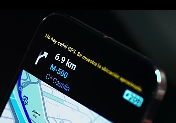 Precisión del GPS en la M-30
