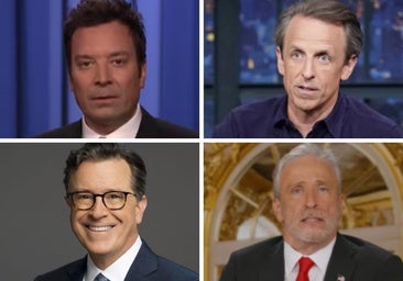 Los presentadores de los 'late night shows' estallan contra el presidente de EEUU tras la «censura» a Kimmel