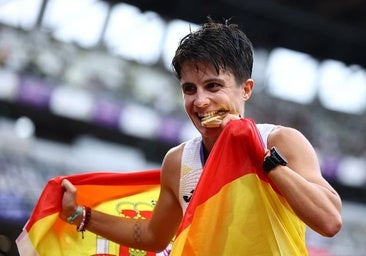 María Pérez, cuatro veces campeona mundial