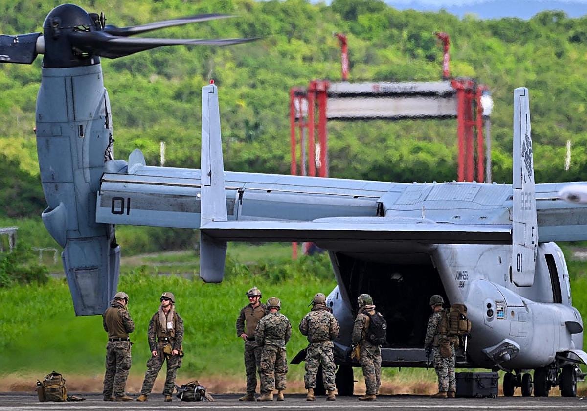 Trump ha enviado aviones de combate F-35 a Puerto Rico como parte de su lucha contra los cárteles de la droga.