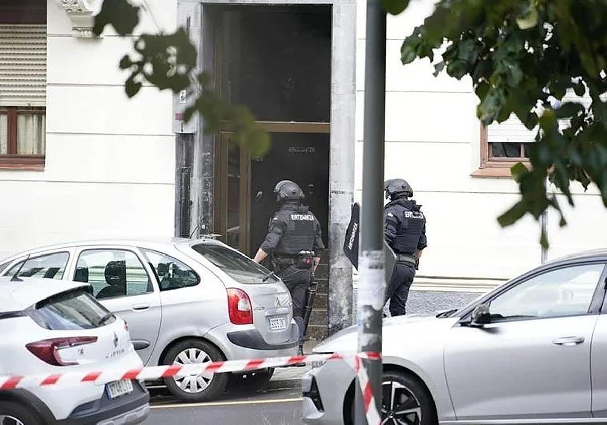 Imagen del lugar del crimen.